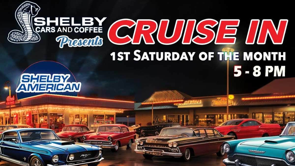 Shelby Cars and Coffee Cruise In