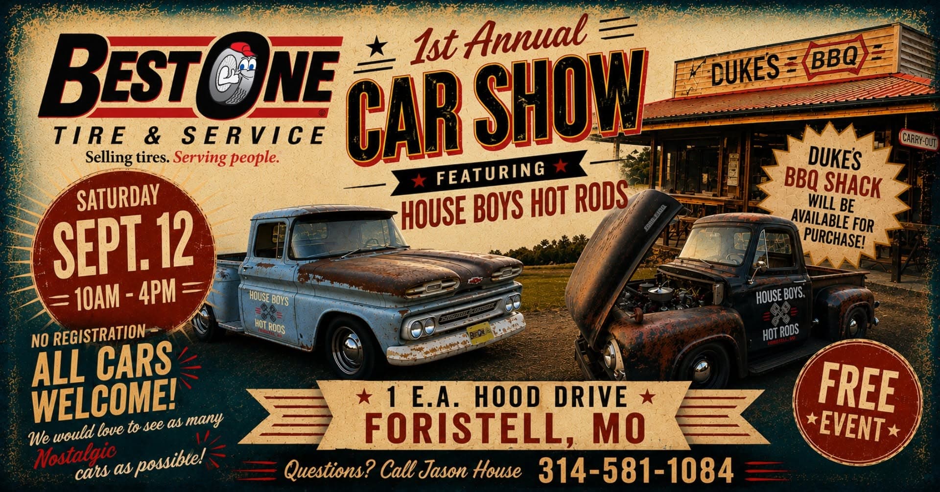 1st Annual Best One Tire & Service Car Show