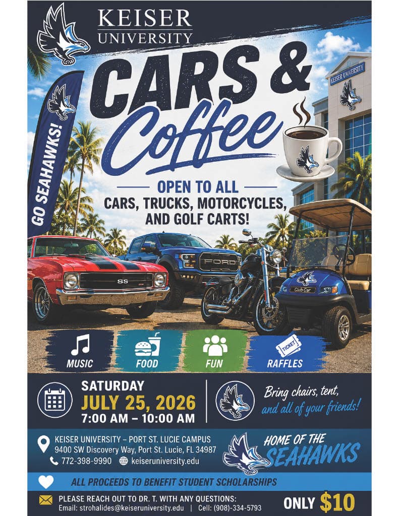 Keiser University Cars & Coffee