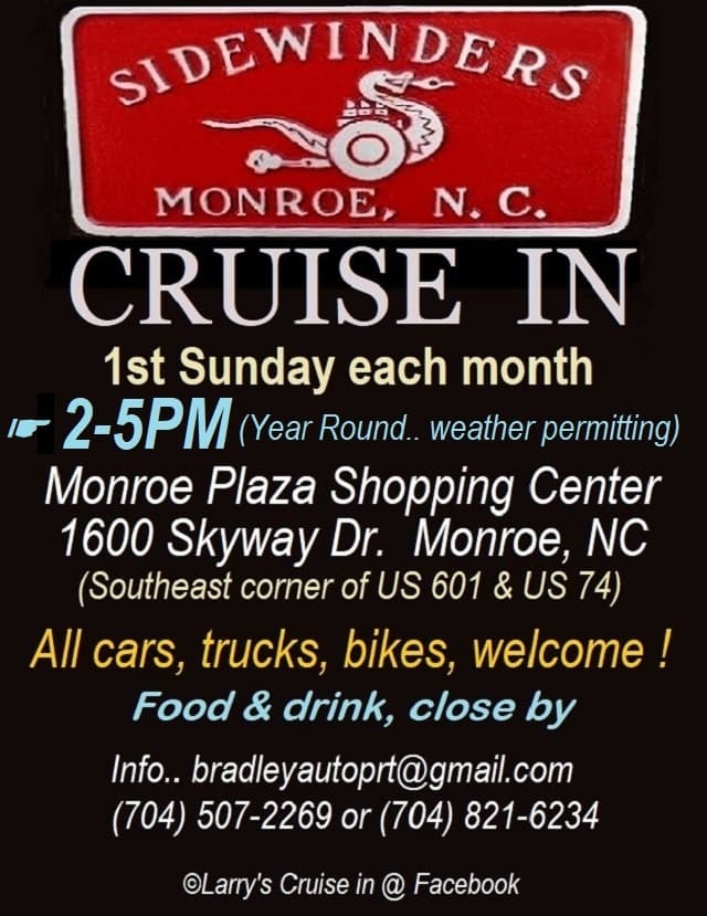 Sidewinders Cruise In