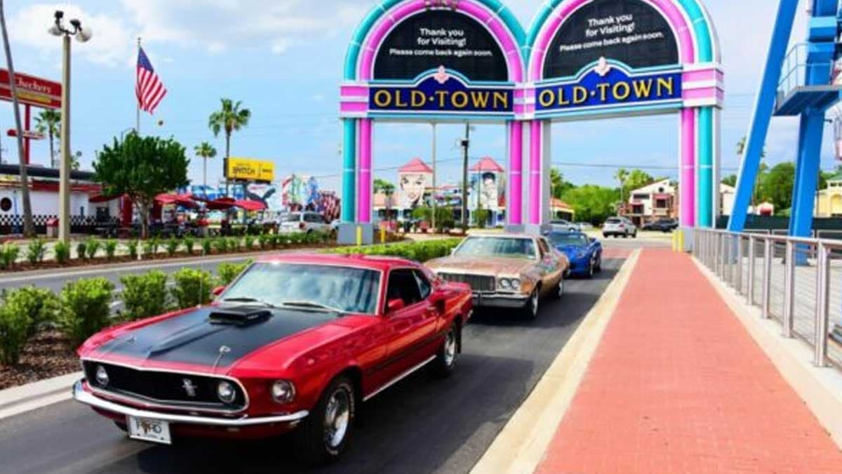 Old Town Kissimmee Car Show