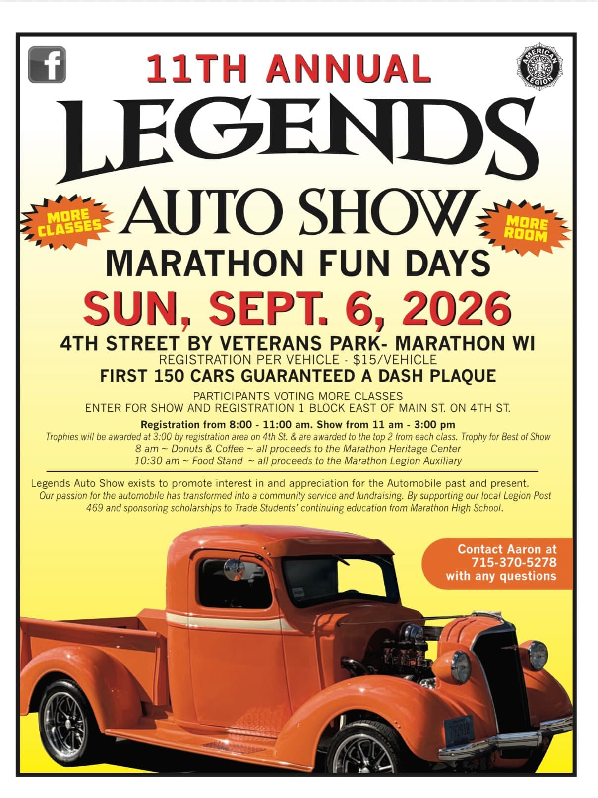 11th Annual Legends Auto Show
