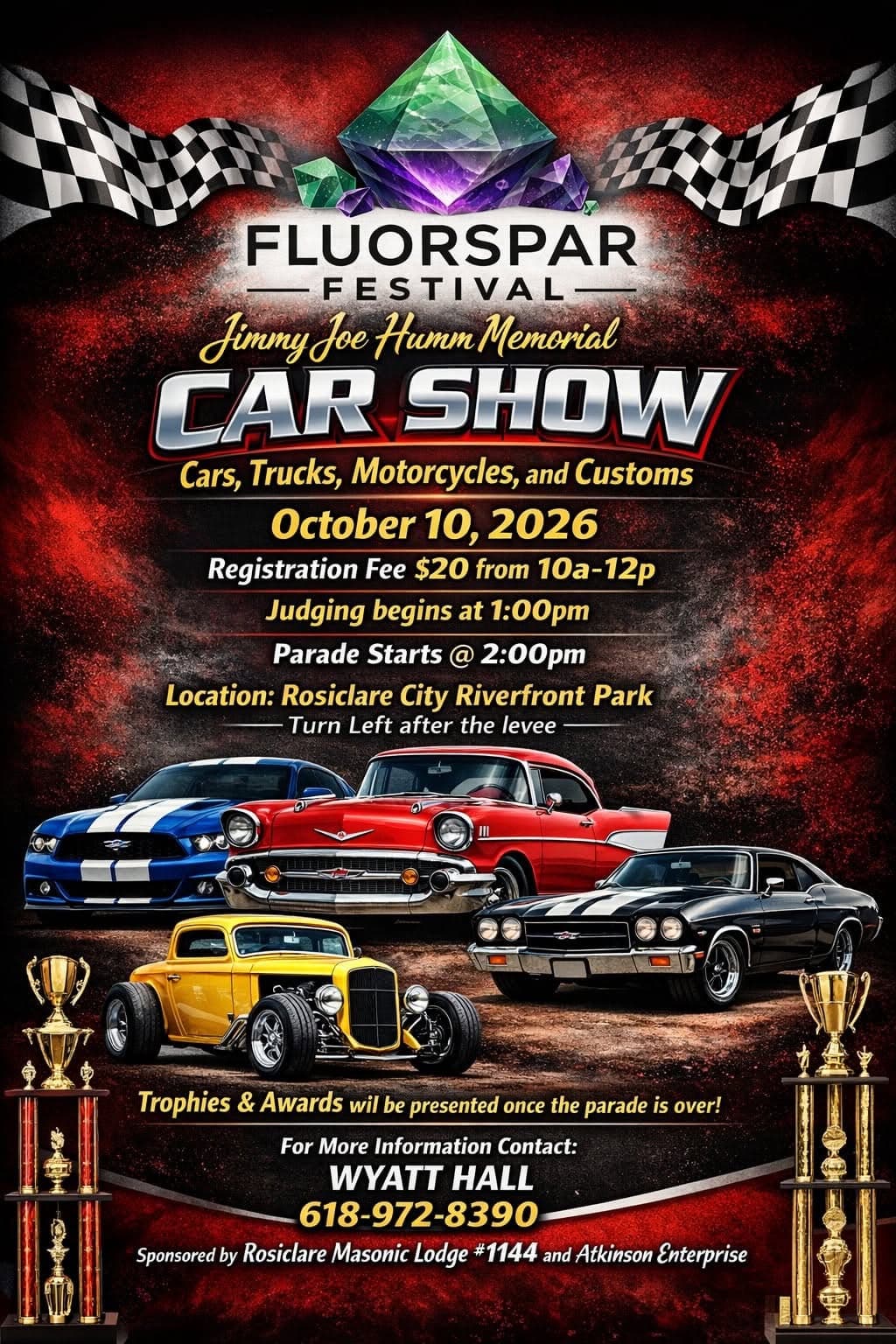 Fluorospar Festival - Jimmy Joe Humm Memorial Car Show