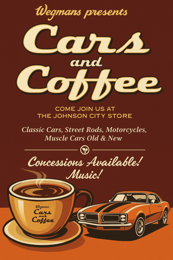Wheels at Wegmans Cars & Coffee