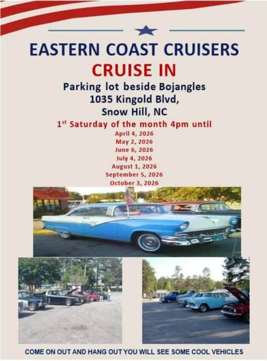 Eastern Coast Cruisers Cruise In