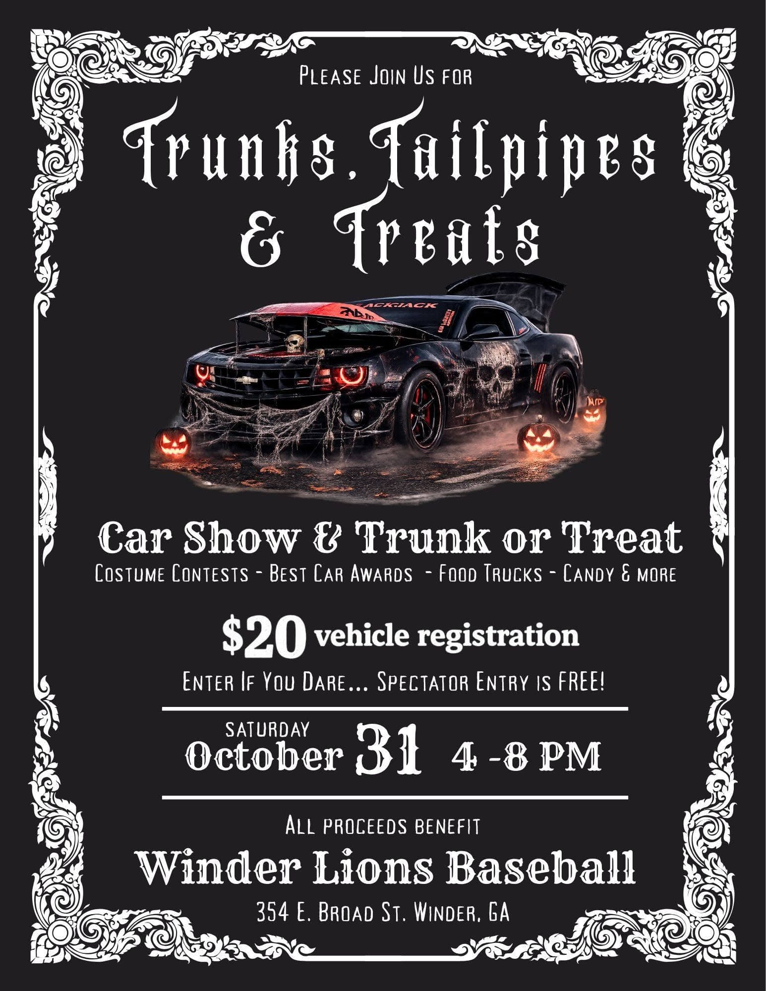 Trunks, Tailpipes & Treats