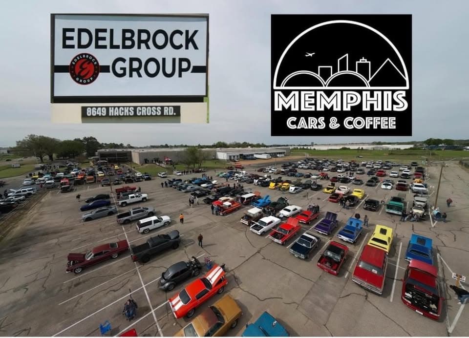 Memphis Cars & Coffee Edelbrock HQ
