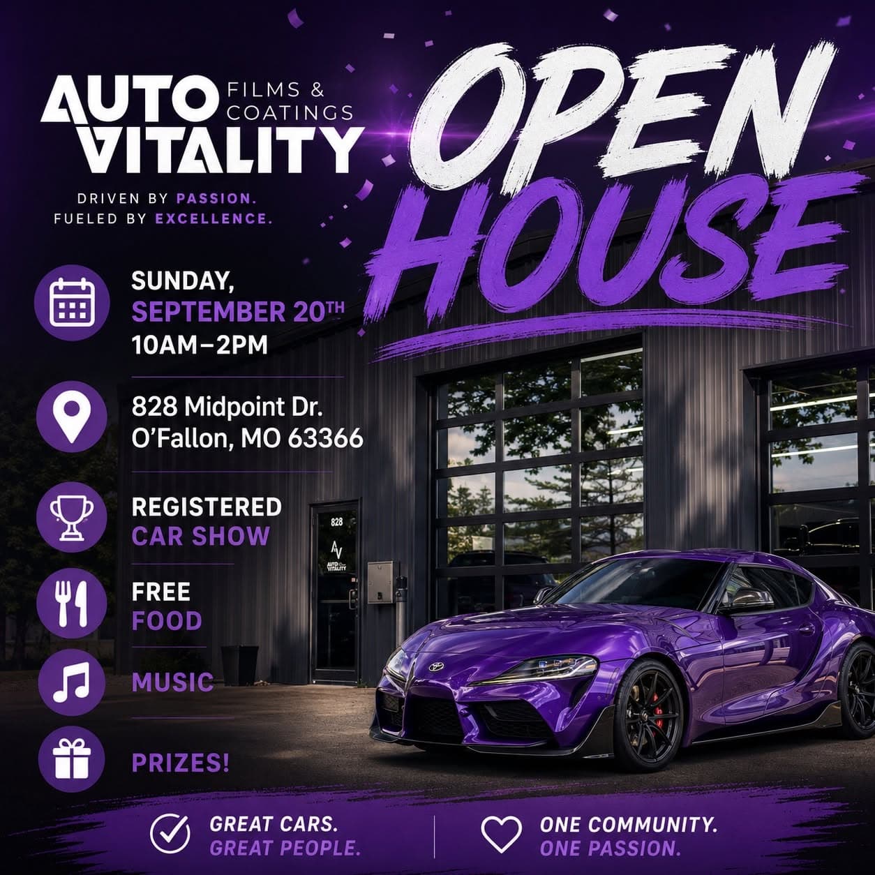 Auto Vitality Open House & Registered Car Show