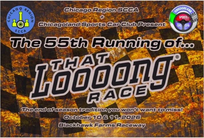That Loooong Race #55 with the Chicago Region SCCA