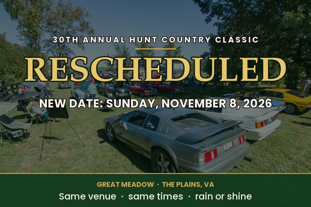 30th Annual Hunt Country Classic Car Show