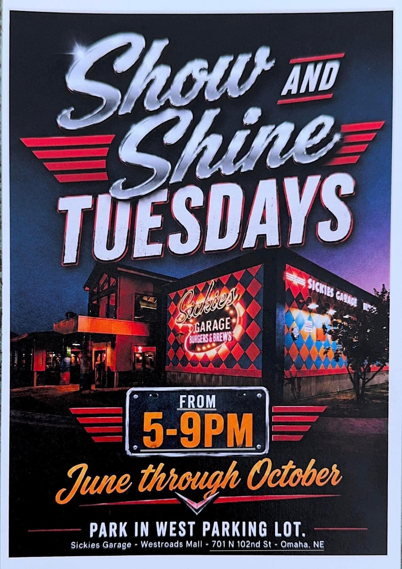 Sickies Garage Show and Shine Tuesdays