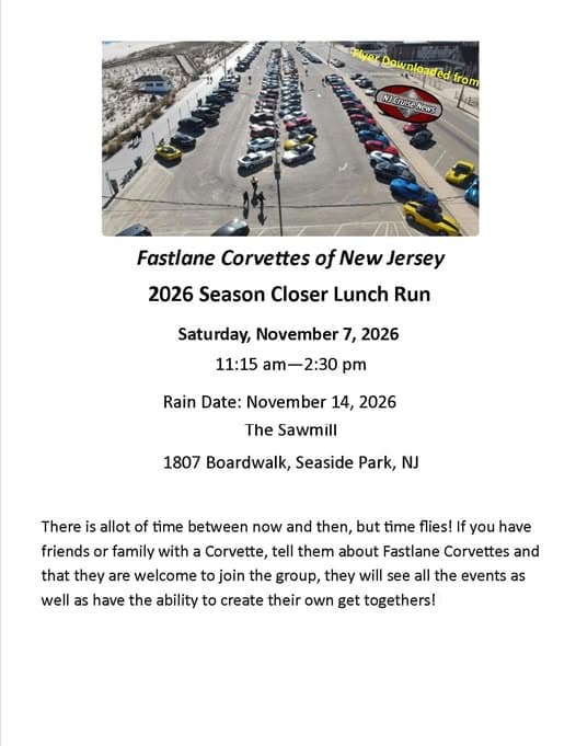 2026 Season Closer Lunch Run