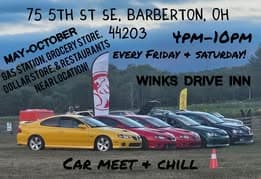 Winks Drive Inn Car Meet + Chill
