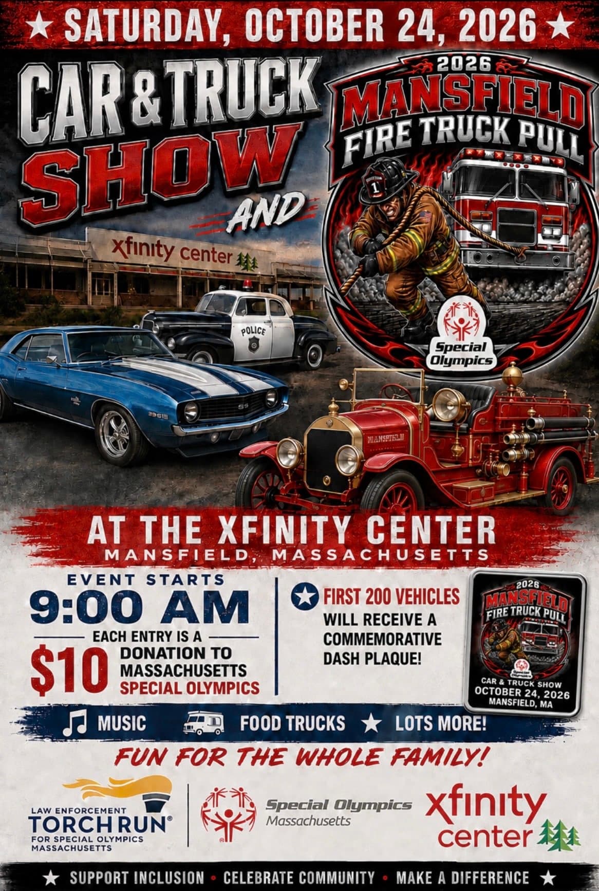 Mansfield Fire Truck Pull Car & Truck Show