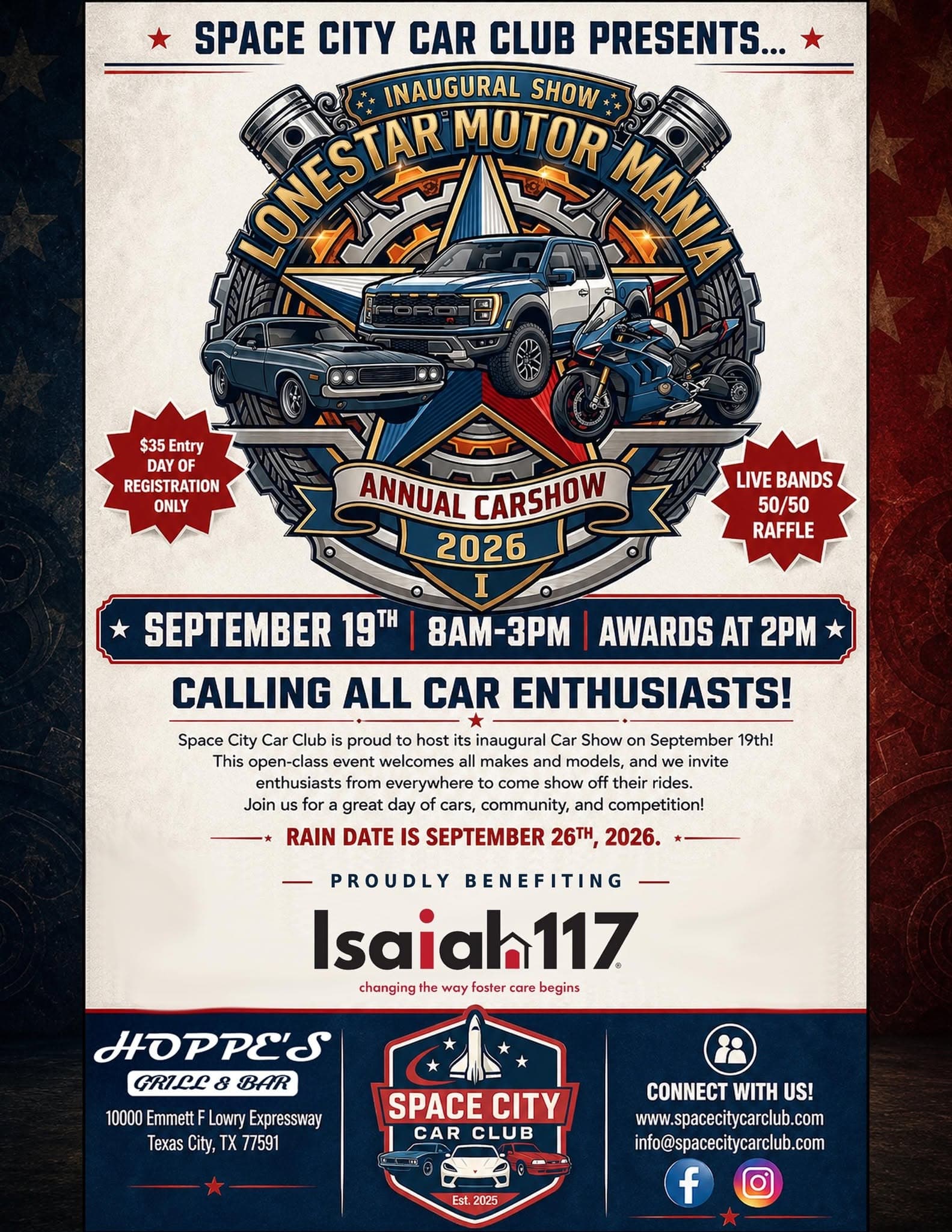 Lonestar Motor Mania Annual Carshow