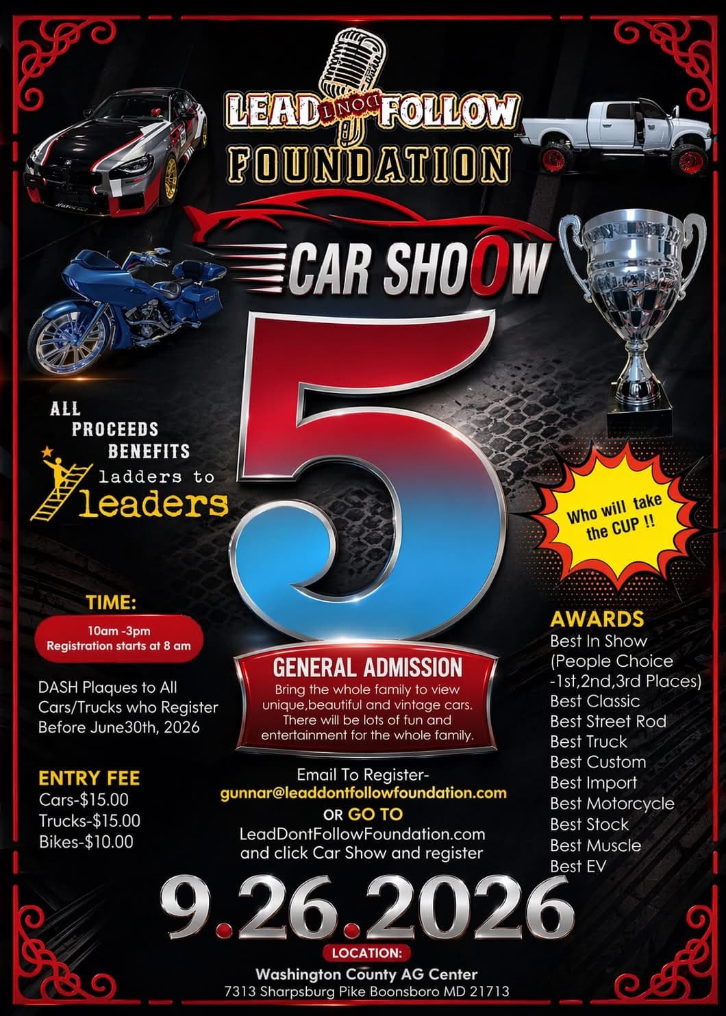 Lead Don't Follow Foundation Car Show 5