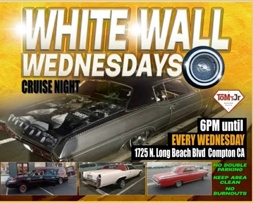 White Wall Wednesdays Cruise Night