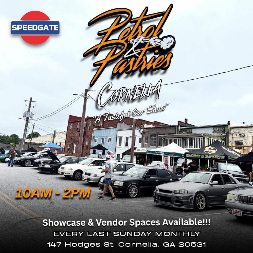 Petrol & Pastries Cornelia a Tasteful Car Show