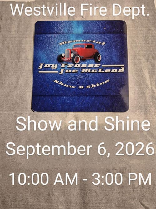 Westville Fire Dept. Show and Shine