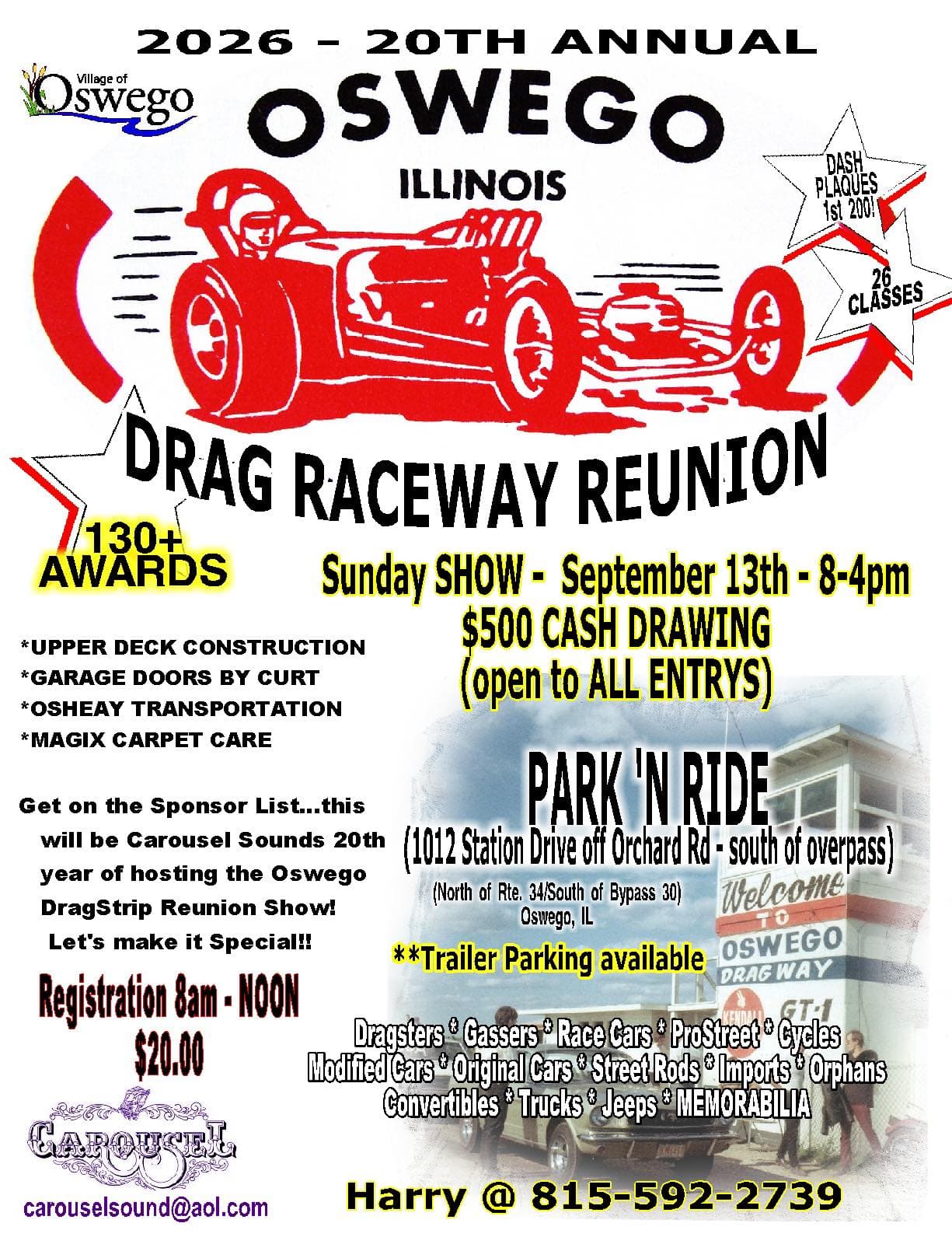 26th Annual Oswego Drag Raceway Reunion