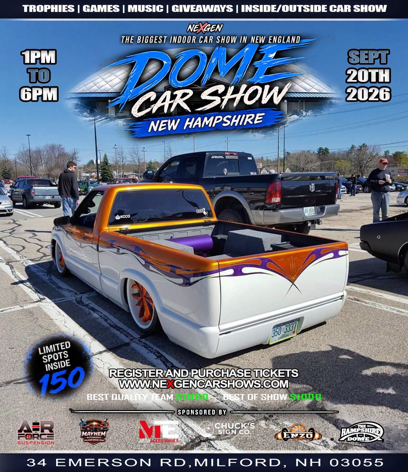 NEXGEN Dome Car Show New Hampshire