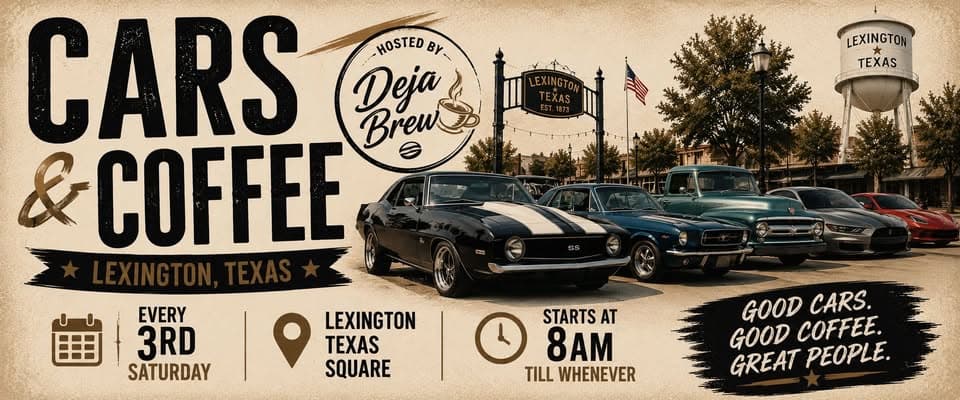 Cars & Coffee on the Square