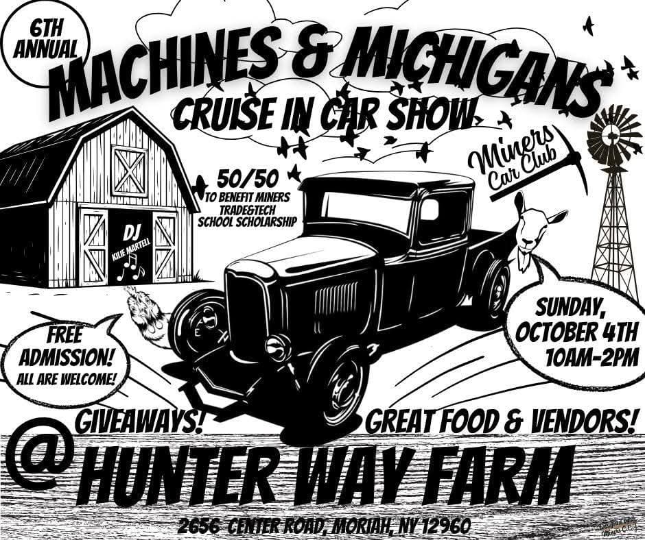 Machines & Michigans Cruise In Car Show