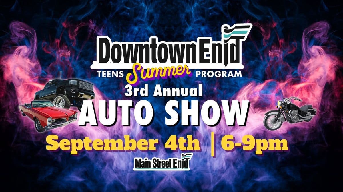 Downtown Enid 3rd Annual Auto Show