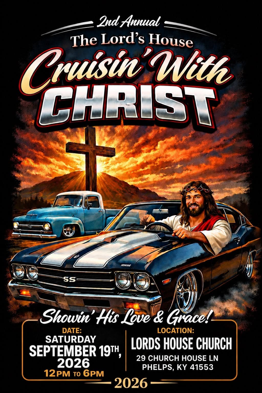 2nd Annual The Lord's House Cruisin' With Christ