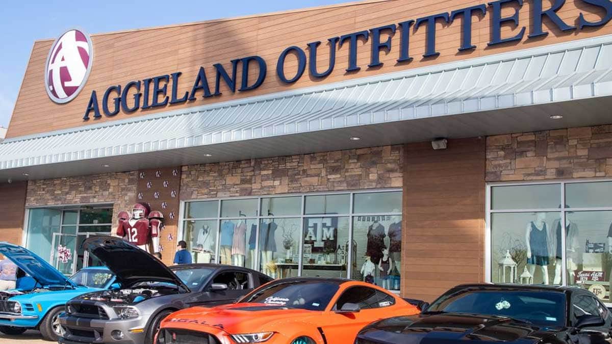 Cars and Coffee at Aggieland Outfitters