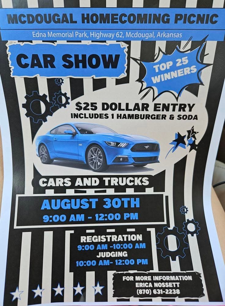 McDougal Homecoming Picnic Car Show
