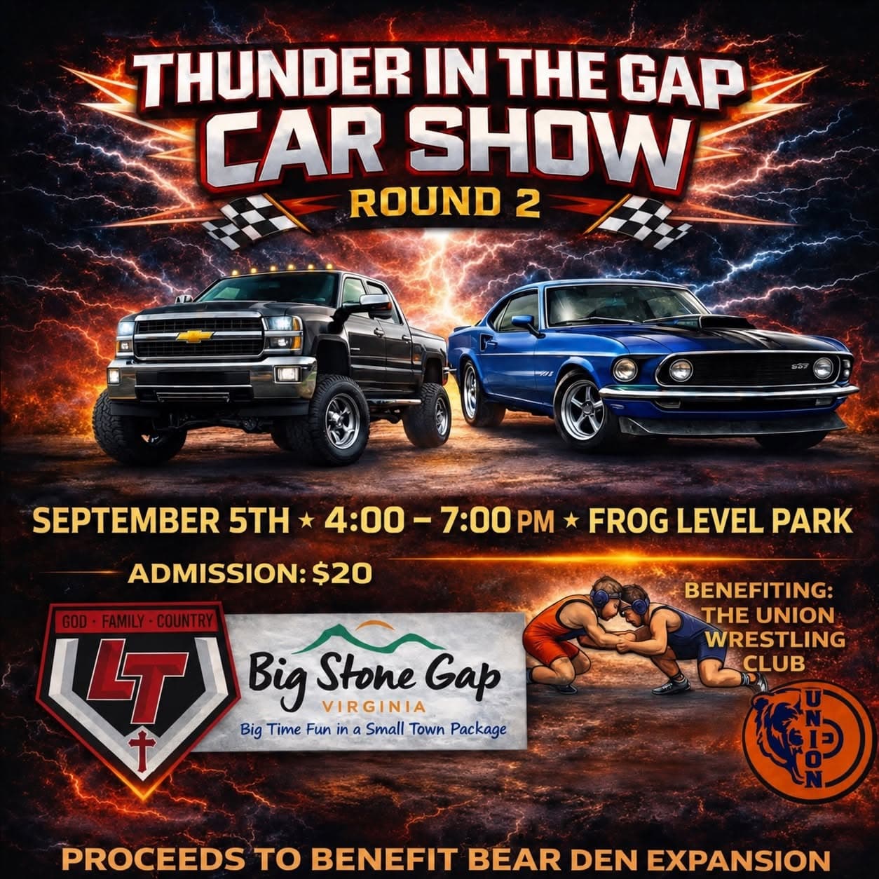 Thunder in the Gap Car Show Round 2