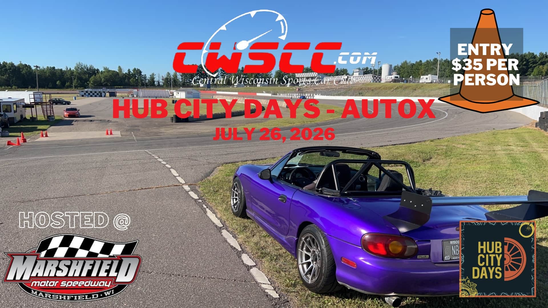 CWSCC Autocross – Marshfield – 7/26/2026