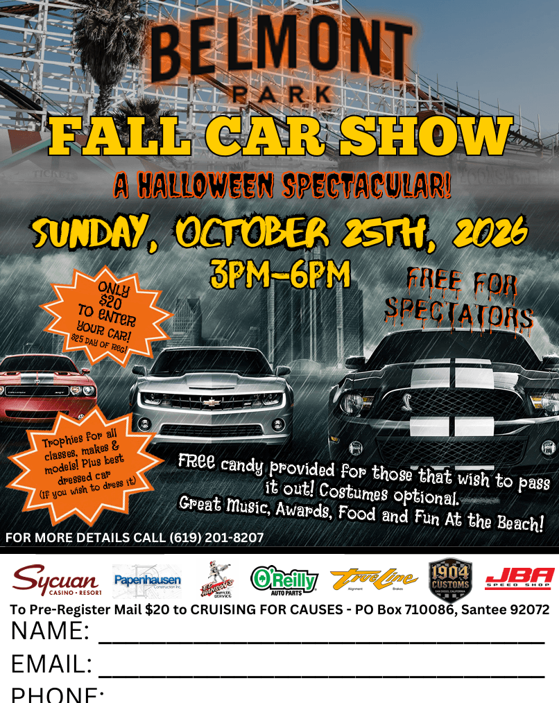 Belmont Park Fall Car Show