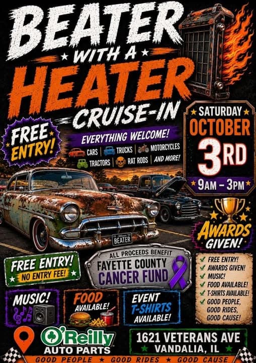 O’Reilly Auto Parts Beater With a Heater Cruise-In