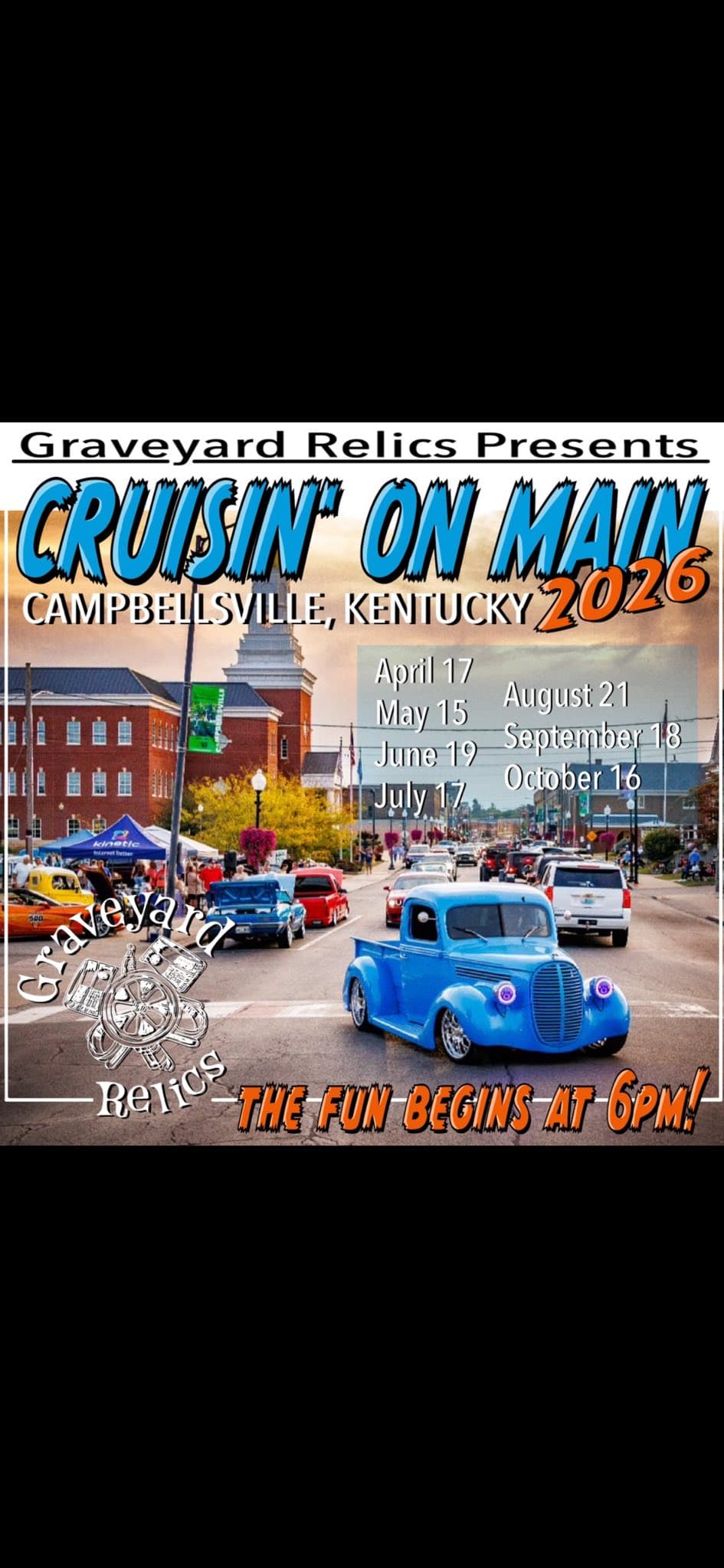 Graveyard Relics Presents Cruisin’ On Main 2026