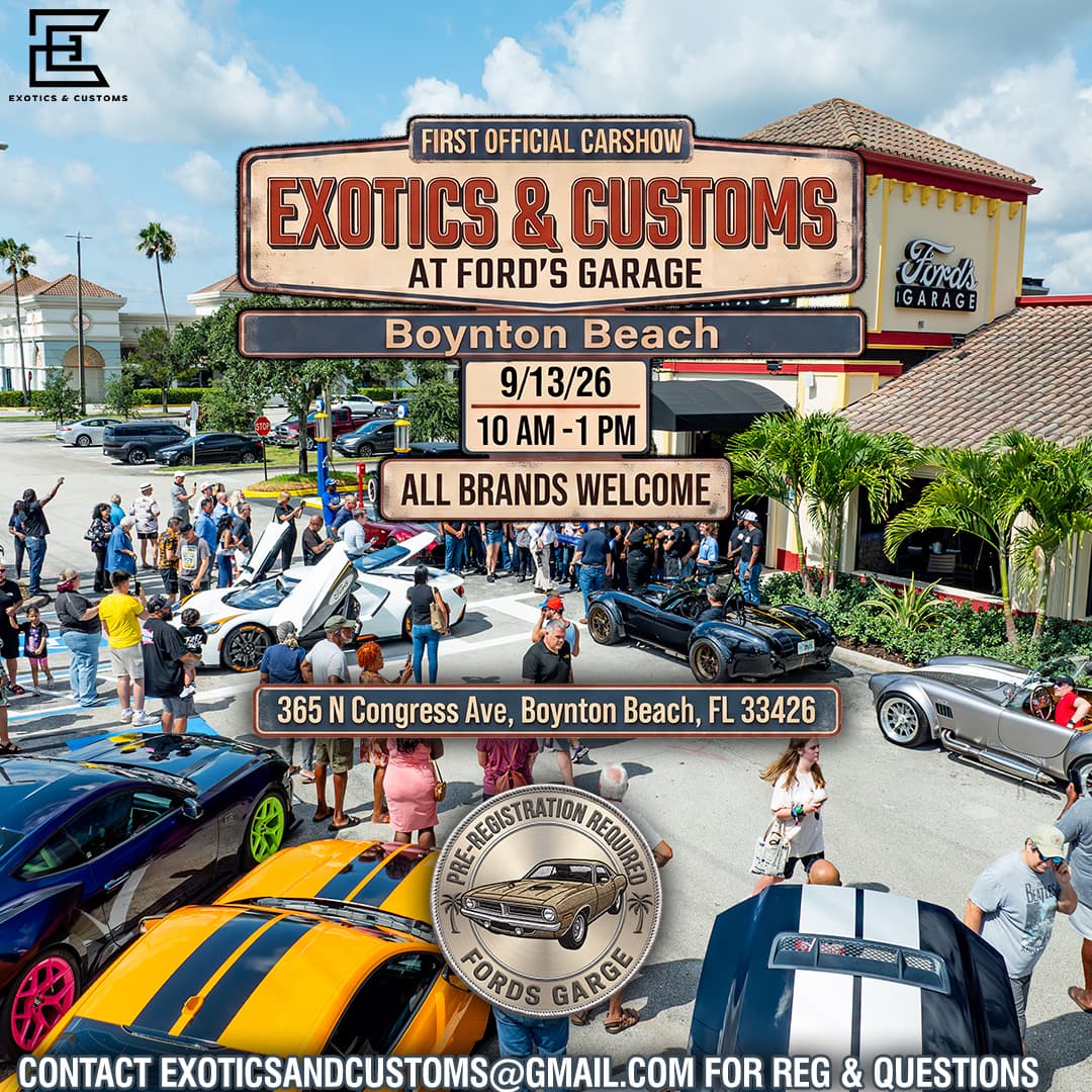 Exotics & Customs at Ford’s Garage