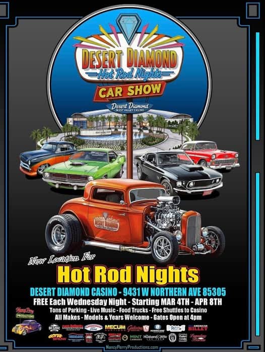 Desert Diamond Hot Rod Nights Car Show
