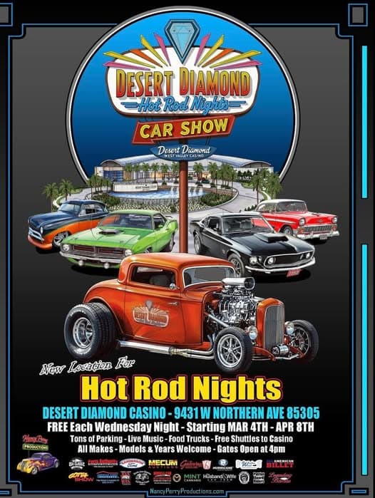 Desert Diamond Hot Rod Nights Car Show