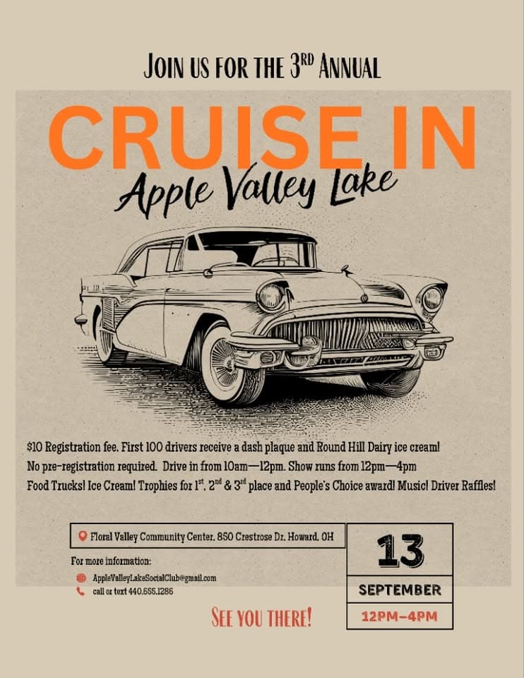 3rd Annual Apple Valley Car Show