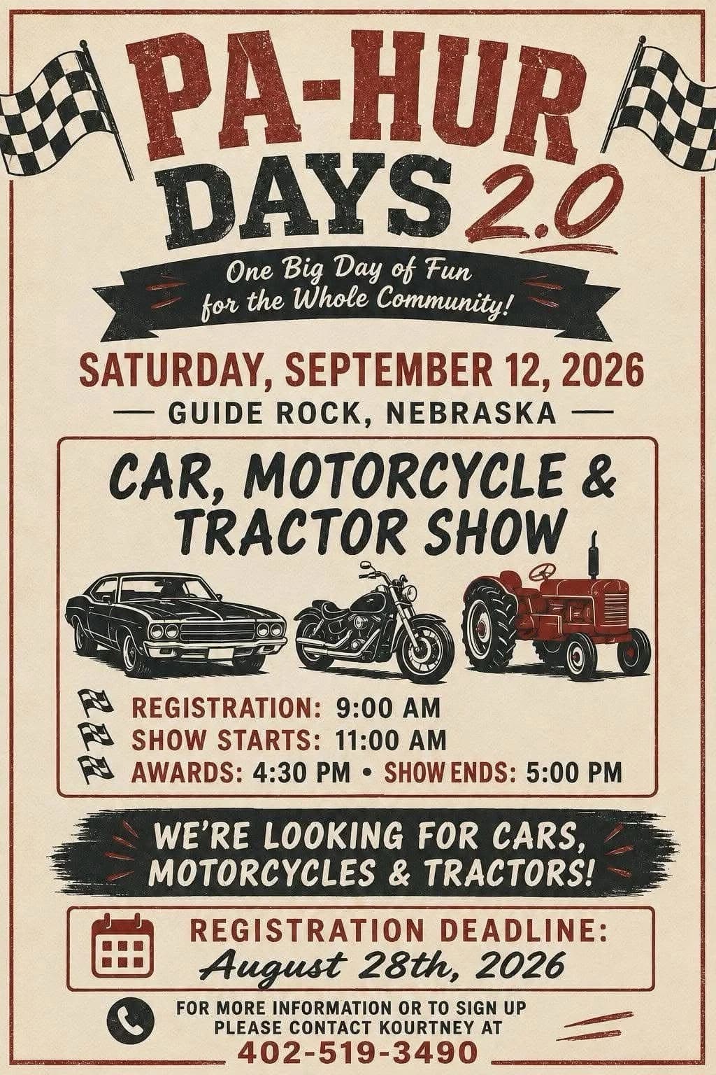 PA-HUR Days - Guide Rock, NE