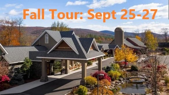 Sept. 25 -27: Fall Tour, Mount Tremper, NY