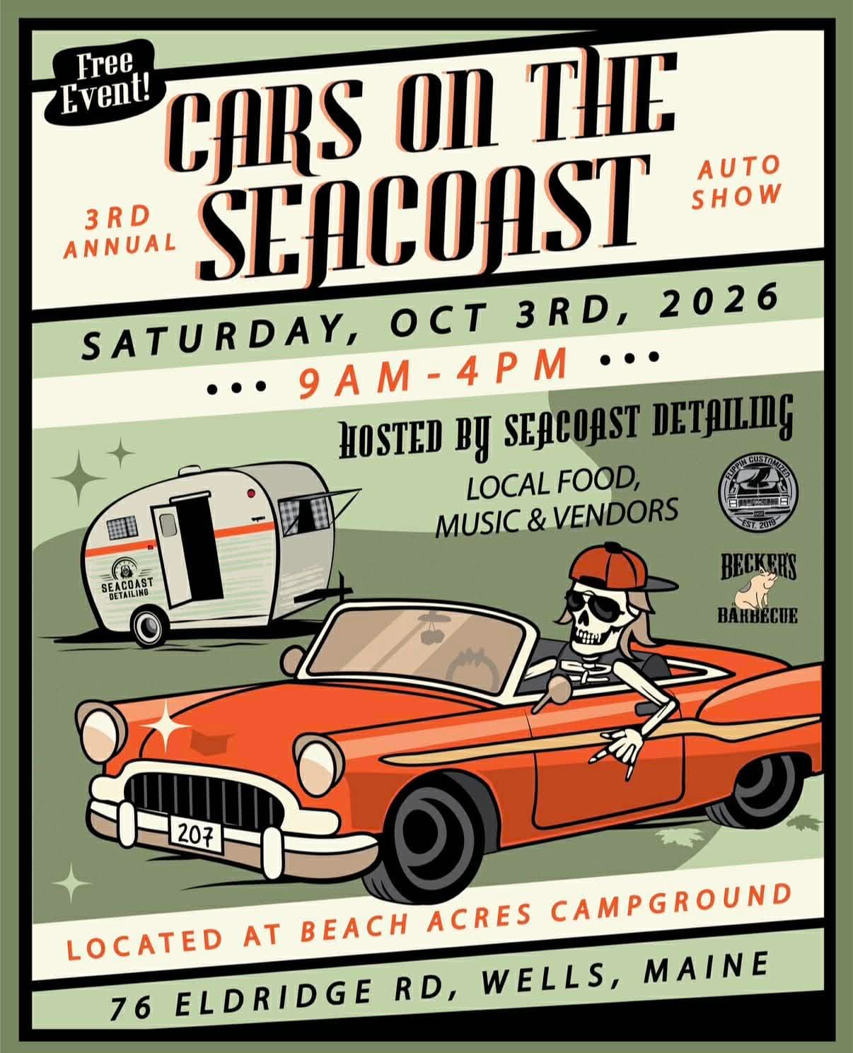 3rd Annual Cars on the Seacoast Auto Show