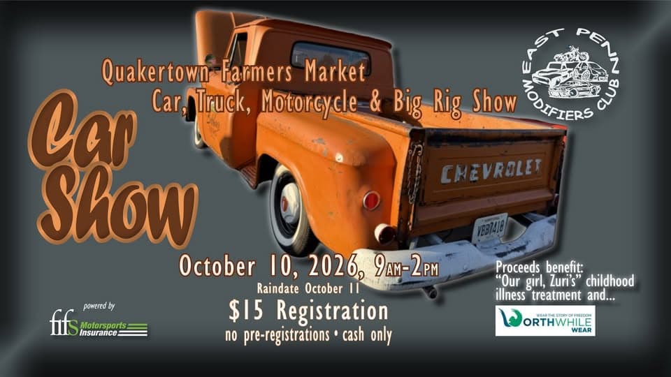 East Penn Modifiers & Quakertown Farmers Market Fall Car, Truck, & Big Rig Show