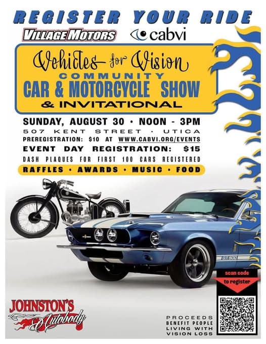 Vehicles For Vision Community Car & Motorcycle Show & Invitational