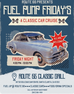 Fuel Pump Fridays - A Classic Car Cruise