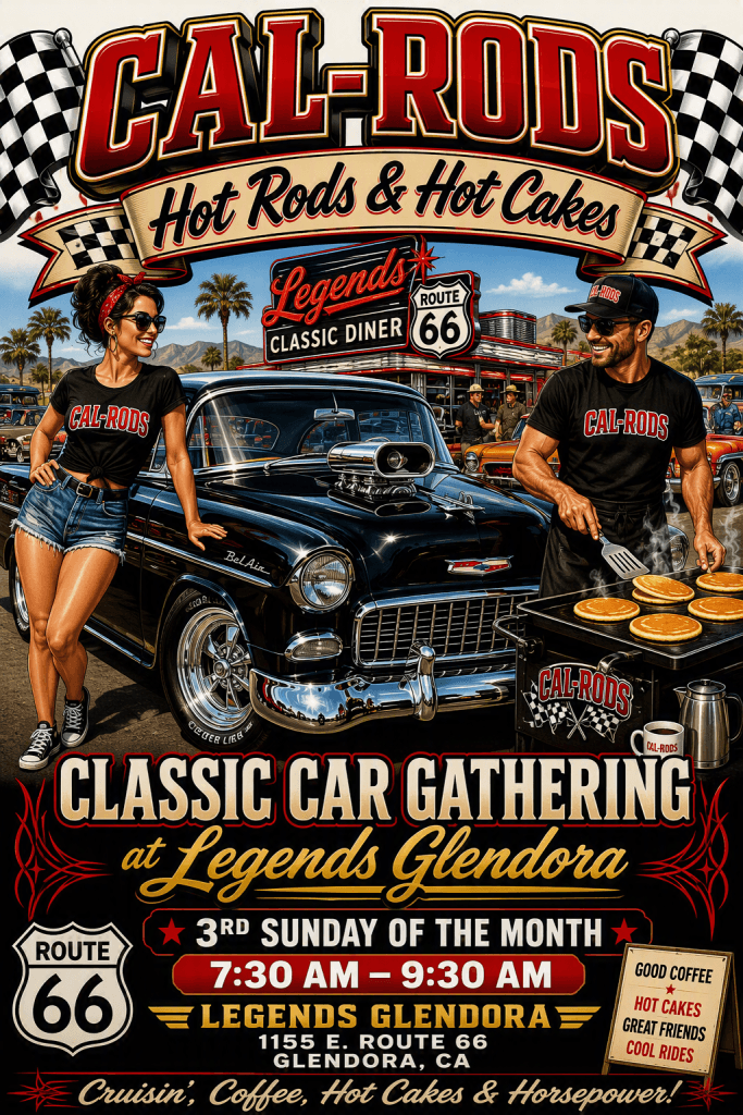 CAL-RODS “Hot Rods & Hot Cakes”