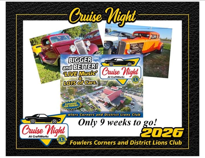 Cruise Night At CraftWorks