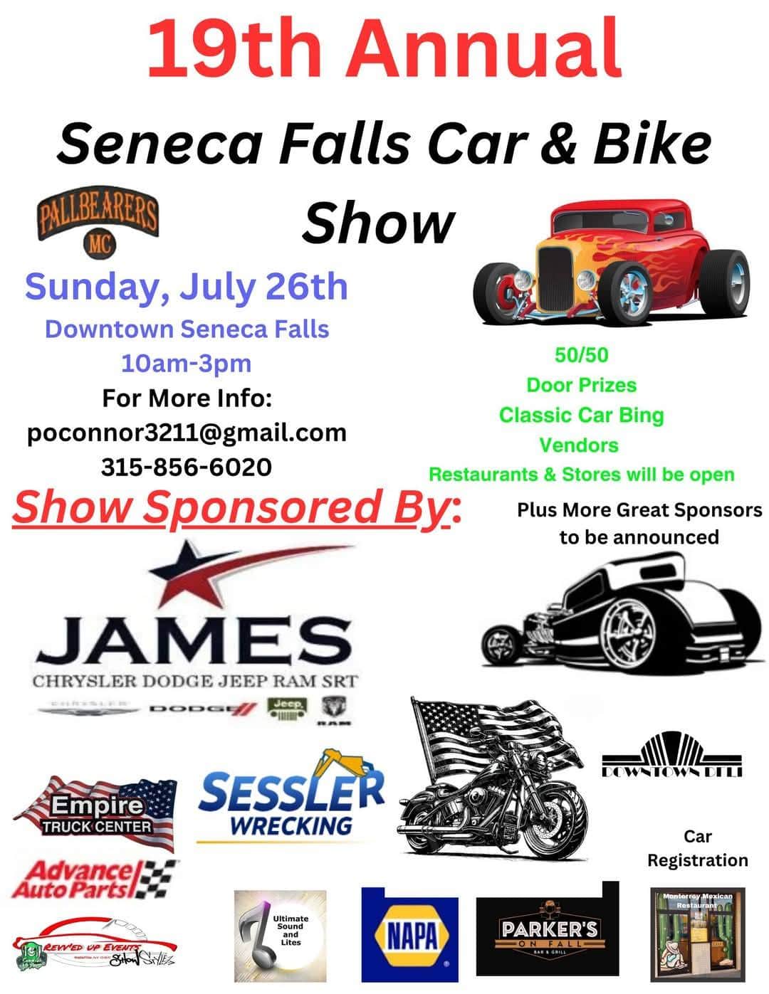 19th Annual Seneca Falls Car & Bike Show