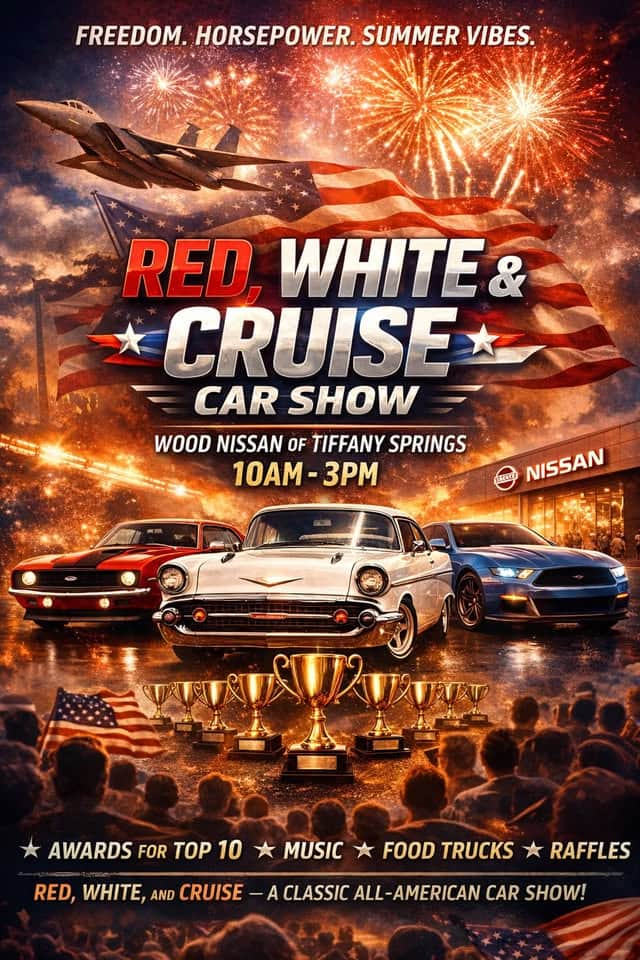 Red, White, and Cruise Car Show